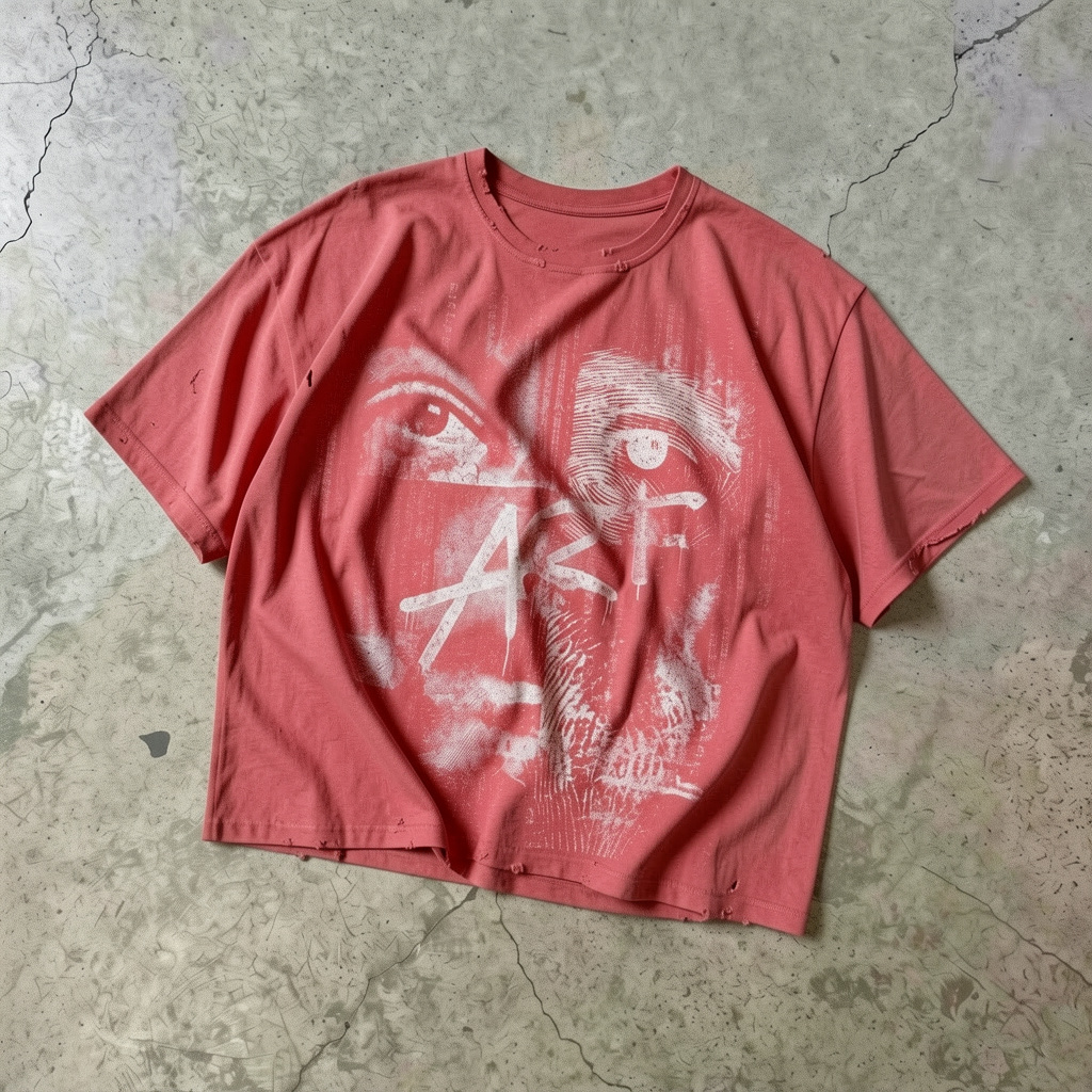 'ART?' DISTRESSED BOXY TEE