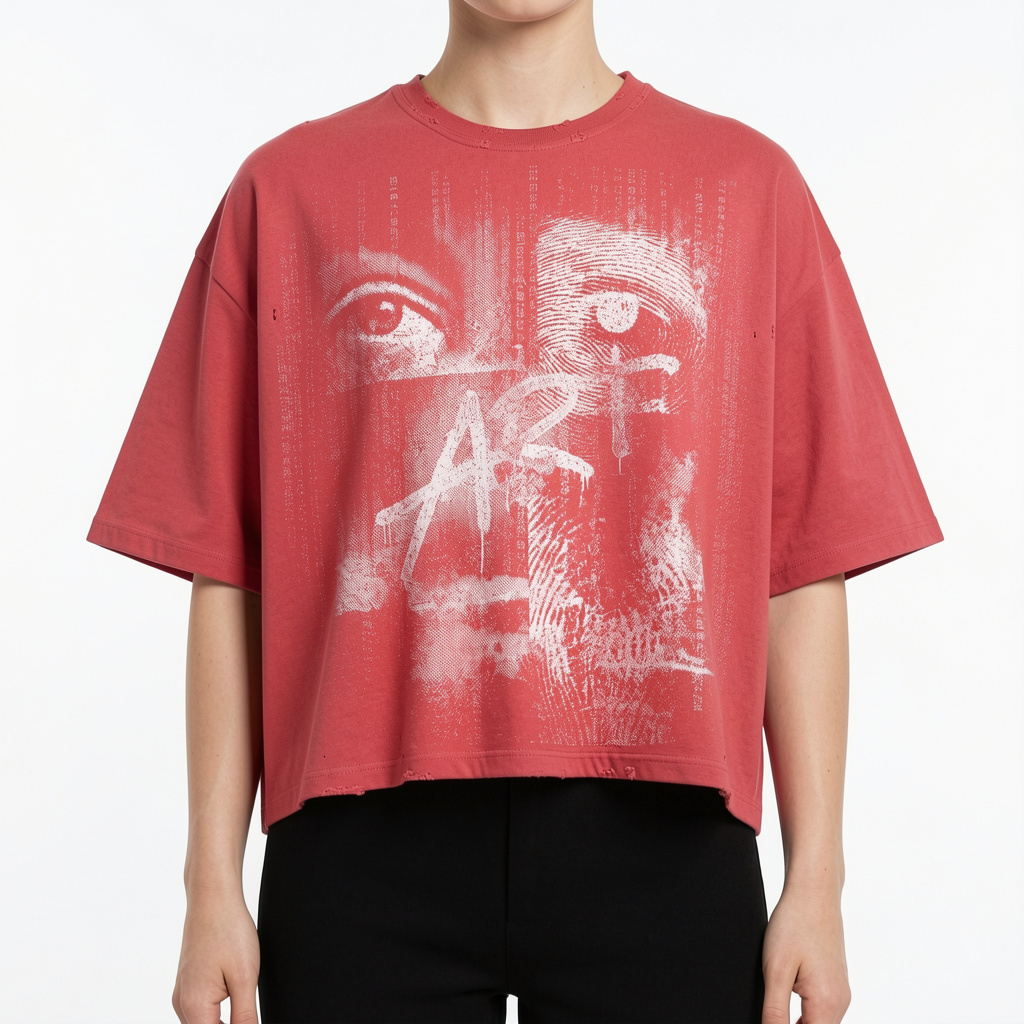 'ART?' DISTRESSED BOXY TEE