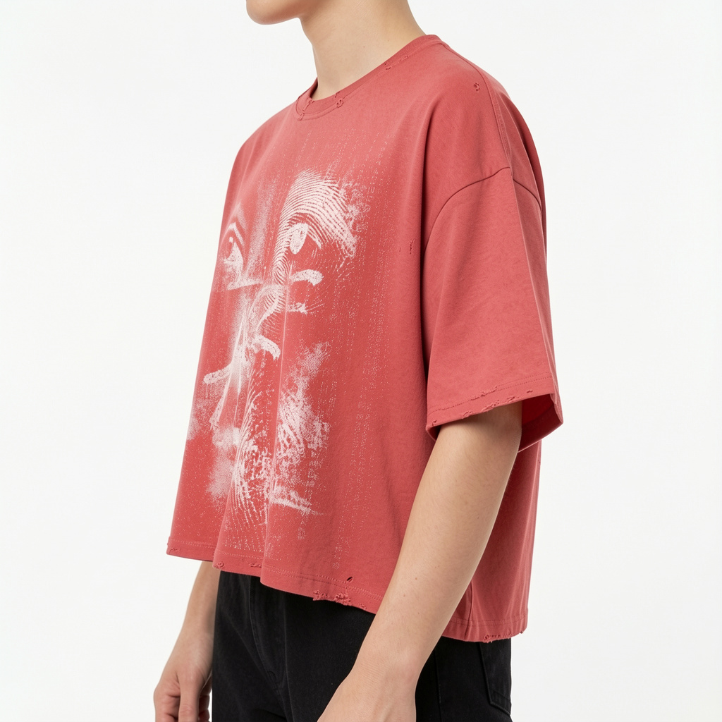 'ART?' DISTRESSED BOXY TEE